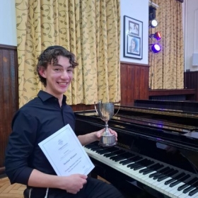 Noah is Chigwell's Young Musician of the Year 2026