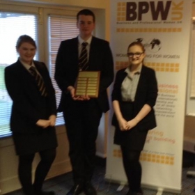 CHS are BPW Public Speaking Regional Champions! - Photo 1