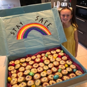 Lilly bakes for Crowestone House - Photo 2