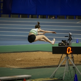 England Athletics National Indoor Championships Silver For Caitlin - Photo 2