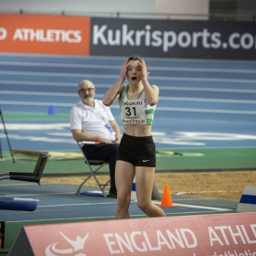 England Athletics National Indoor Championships Silver For Caitlin - Photo 3