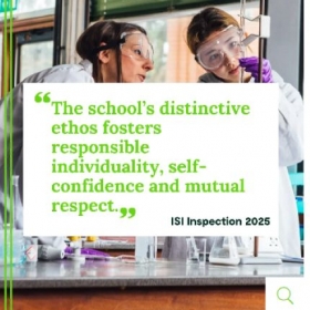 St Chris Celebrates Excellent ISI Report - Photo 2