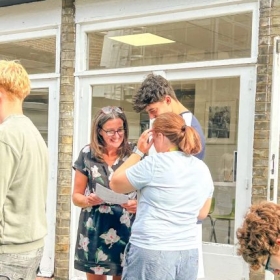 St Chris Students Celebrate GCSE Results - Photo 2
