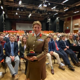 Dauntsey’s Welcome Colonel Lucy Giles to the School - Photo 1