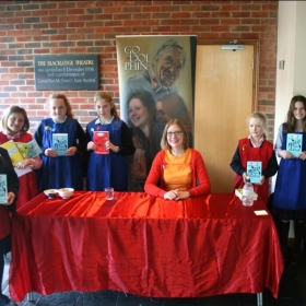 Best-selling children’s author Robin Stevens’s visit to Godolphin on 7th November 2016 - Photo 1