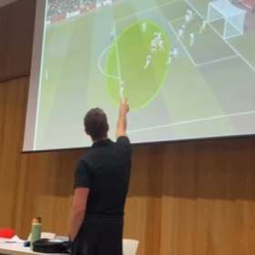 Visit from FIFA referee John Brooks - Photo 2