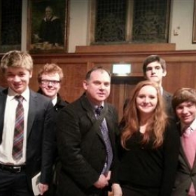 Paddy O'Connell gives lecture at his old school, Gresham's - Photo 1