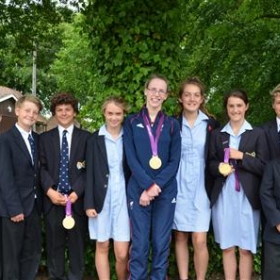 Paralympian Sophie Christiansen attends Prep School Speech Day - Photo 1