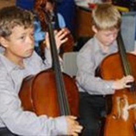 Gresham's Year 4 learn the cello - Photo 1