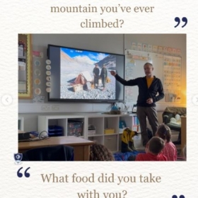 Leo Houlding Visits Year 5 Pupils - Photo 3