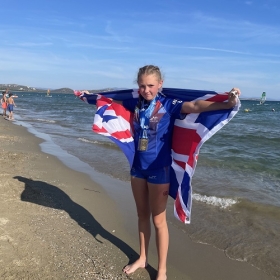 Ashville athlete Lydia wins silver in Greece   - Photo 1