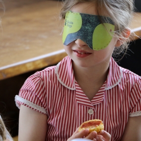 Pupils At Yorkshire School ‘Dine In The Dark’ To Raise Awareness About Vision Loss - Photo 3