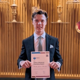 Bootham Student Receives National Recognition for Outstanding A Level Achievement
