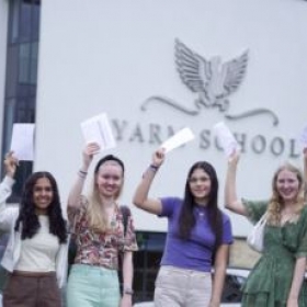 Yarm School Students Celebrate A Level Success - Photo 1