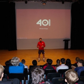 Bath School Welcomes Inspirational Speaker For Mental Health Talk And Run  - Photo 2