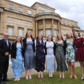 Celebrating Gold DofE Success at Buckingham Palace