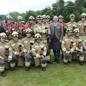 The Earl and Countess of Wessex and Forfar present Awards to Moray pupils at Gordonstoun - Photo 1