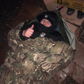 Students And Staff Sleep Outside To Raise Funds For Shelter Charity - Photo 1