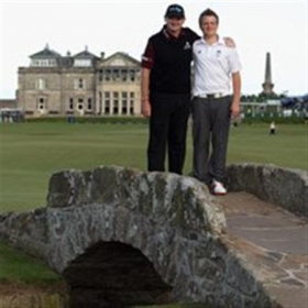 St Leonards Schoolboy tees it up with golfing superstars - Photo 1