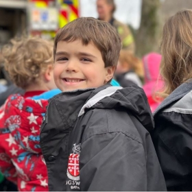 A Morning Of Fun With Firefighters - Photo 1