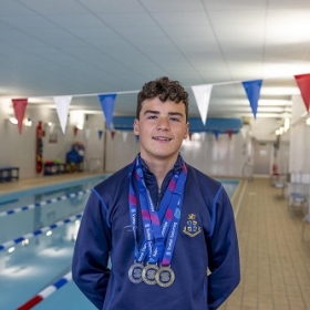 Fantastic Four: Strathallan swimmers set records at Scottish Winter Championships - Photo 3
