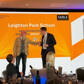 Awarded Leading Admissions team in UK