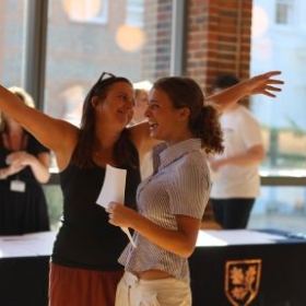 Leighton Park celebrates increase in top A* grades