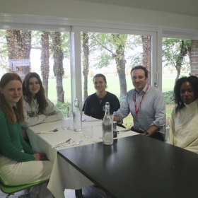 Lib Dem Winchester Parliamentary Candidate Danny Chambers Visits St Swithun's School  - Photo 1