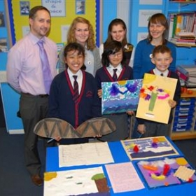 Farnborough Hill girls teach Latin at St Bernadette's Primary School - Photo 1