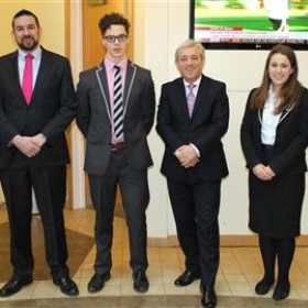 Speaker Bercow Chairs Bloxham Sixth Form Debate - Photo 2