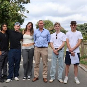 Class of 2025 Celebrates Strong Sixth Form Results - Photo 1
