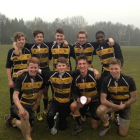 Our U15 Rugby 7 Win the Surrey Schools Shield - Photo 1