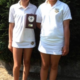Caterham School U13 Tennis Pair are Surrey Schools Champions - Photo 1