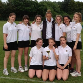 Caterham School U14A Rounders Team are District Champions - Photo 1