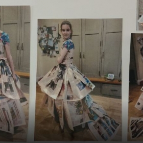 Pupil Places 3rd In Young Fashion Designer National Competion - Photo 3