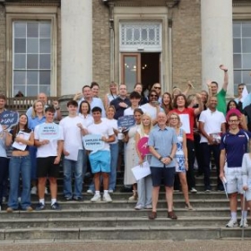 A level results day 2025 - Photo 1