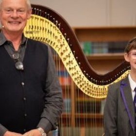 Kingsley Hosts Martin Clunes for Appledore Book Festival Opening Night