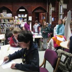 Cathy Brett works with Box Hill School students - Photo 2