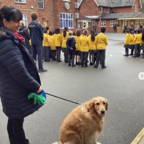 Cassie has a very busy time!