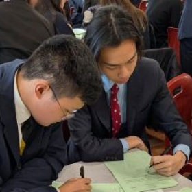 Perfect scores at the Senior Team Maths Challenge