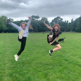 Pupils celebrate 2021 examination results - Photo 1