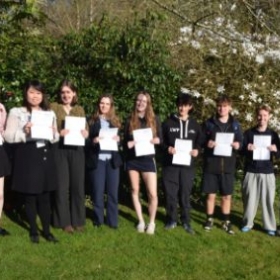 93% A* and A for this year's EPQ Students