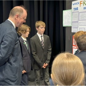 Chris Whitty Attends Science Showcase 