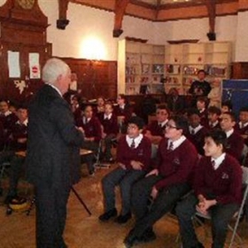 Wisdom School celebrate Parliament week with a visit from Lord Mitchell. - Photo 1