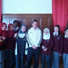 Memorable visit from Tim Prendergast (SKY SPORTS Paralympian). - Photo 1