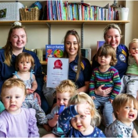 Queen's Kindergarten Wins Prestigious Day Nurseries Top 20 Award Aug 15 2023 - Photo 1